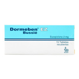 DORMEBEN EZ 2 MG 15 TABLETAS(PB) ESZOPICLONA