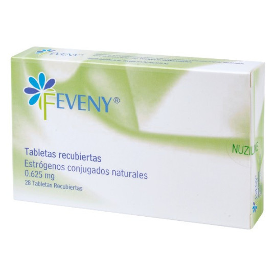 FEVENY 0.625 MG 28 TABLETAS ESTROGENOS CONJUGADOS