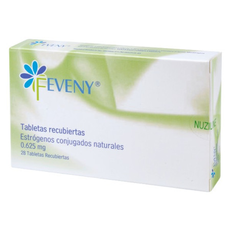 FEVENY 0.625 MG 28 TABLETAS ESTROGENOS CONJUGADOS