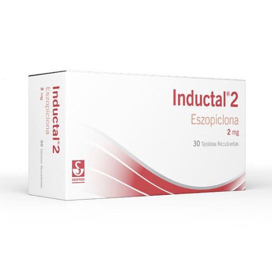 INDUCTAL 2 MG 30 TABLETAS ESZOPICLONA