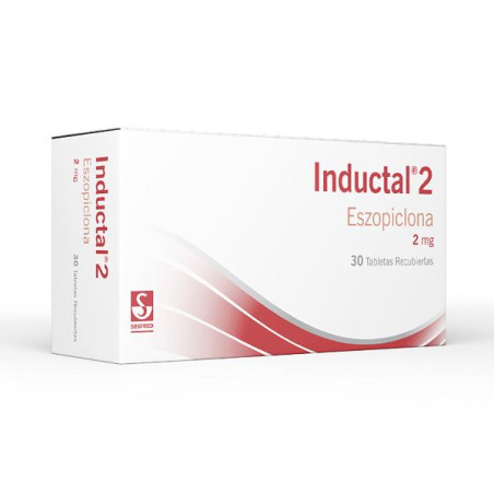 INDUCTAL 2 MG 30 TABLETAS ESZOPICLONA