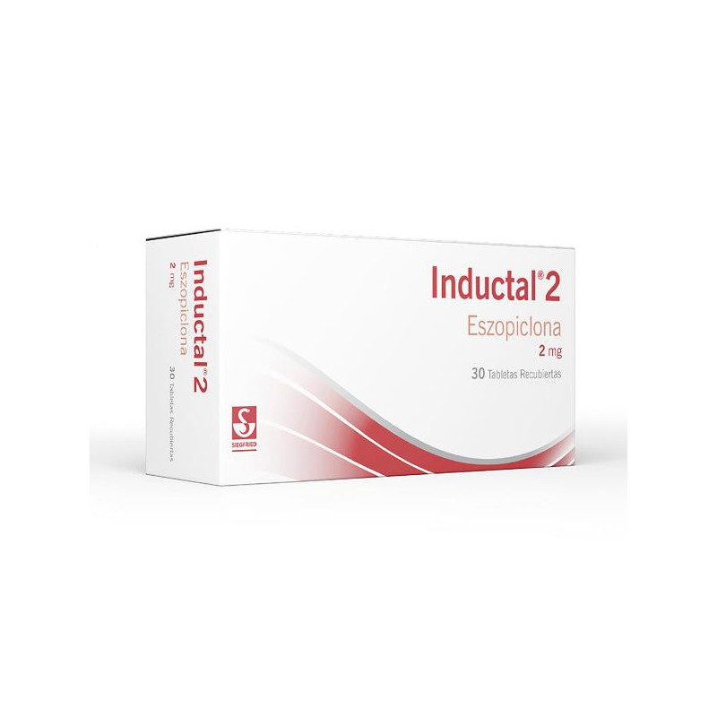 INDUCTAL 2 MG 30 TABLETAS ESZOPICLONA