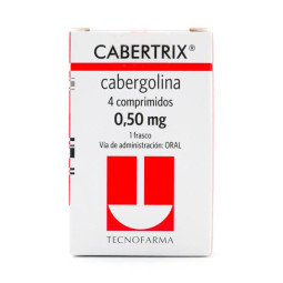 CABERTIX 0.5 MG 4 TABLETAS 