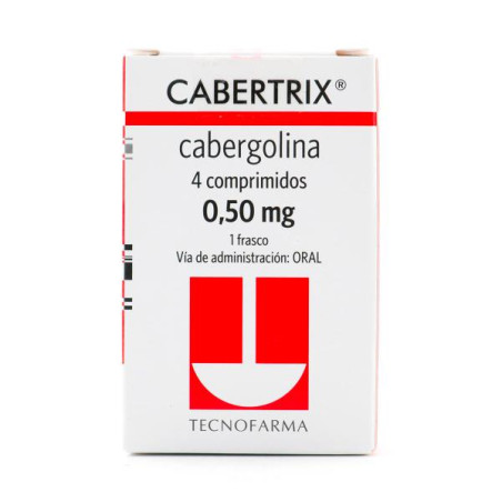 CABERTIX 0.5 MG 4 TABLETAS 