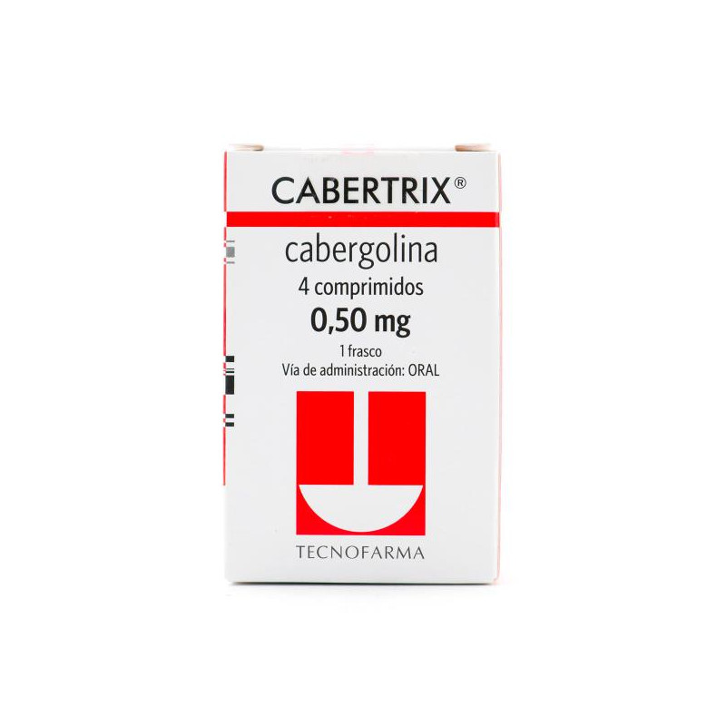 CABERTIX 0.5 MG 4 TABLETAS CABERTIX 0.5 MG 4 TABLETAS