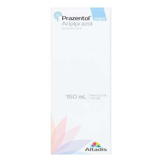 PRAZENTOL SOLUCION 15 MG X 150 ML ARIPIPRAZOL