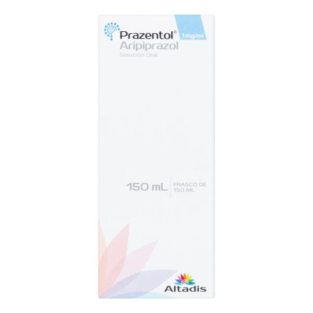 PRAZENTOL SOLUCION 15 MG X 150 ML ARIPIPRAZOL