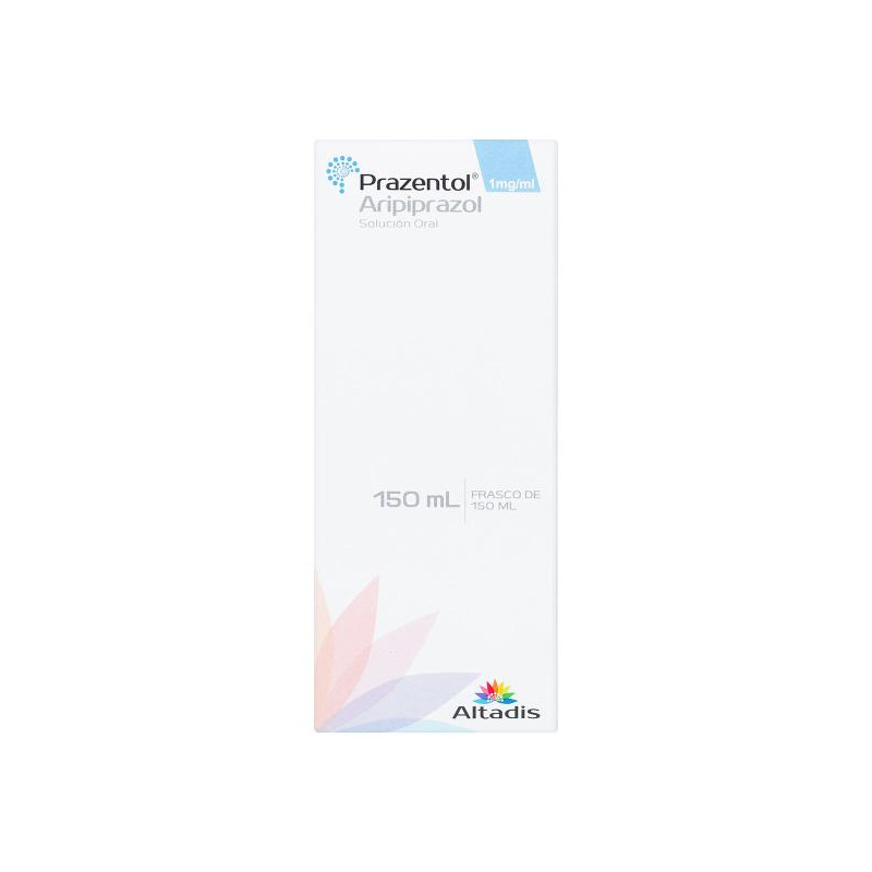 PRAZENTOL SOLUCION 15 MG X 150 ML ARIPIPRAZOL