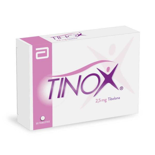 TINOX 2.5 MG 30 TABLETAS (A)(PB)(DA) TIBOLONA