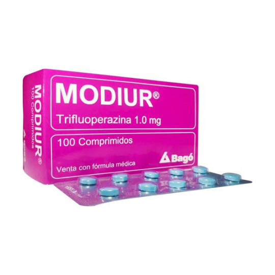 MODIUR 100 TABLETAS TRIFLUOPERAZINA