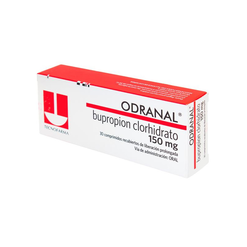 ODRANAL 150 MGS 30 TABLETAS (A) BUPROPION