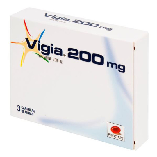 VIGIA 200 MG 3 CAPSULAS MODAFINIL