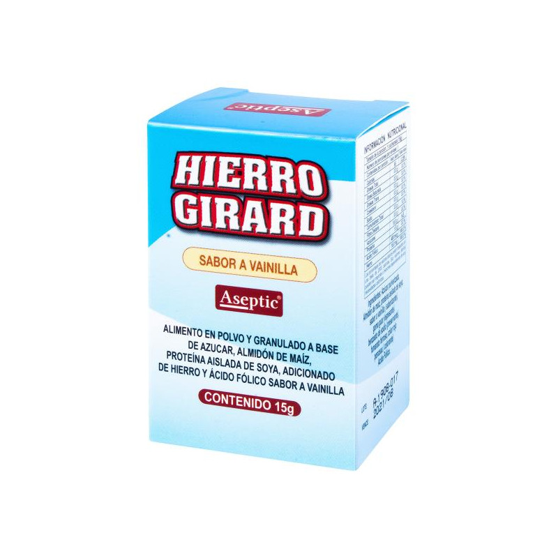 HIERRO GIRARD 15 GMS 