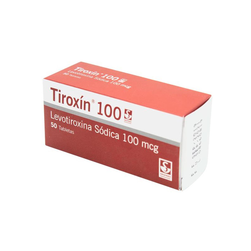 TIROXIN 100 MGS X 50 TBS SIEGFRIED