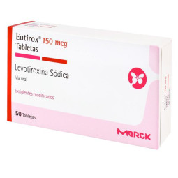 EUTIROX 150 MCG 50 TABLETAS (DA) LEVOTIROXINA SODICA