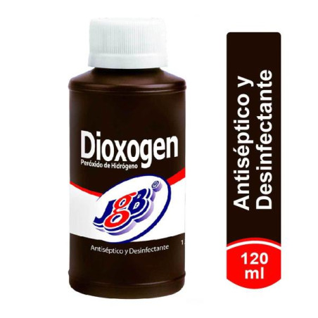 DIOXOGEN LIQUIDO 120 ML AGUA OXIGENADA