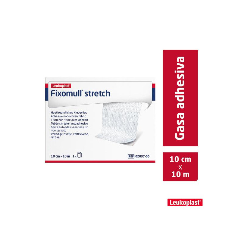 FIXOMUL STRETCH 10 CM 10 MTS ESPARADRAPOS FIXOMUL STRETCH 10 CM 10 MTS ESPARADRAPOS