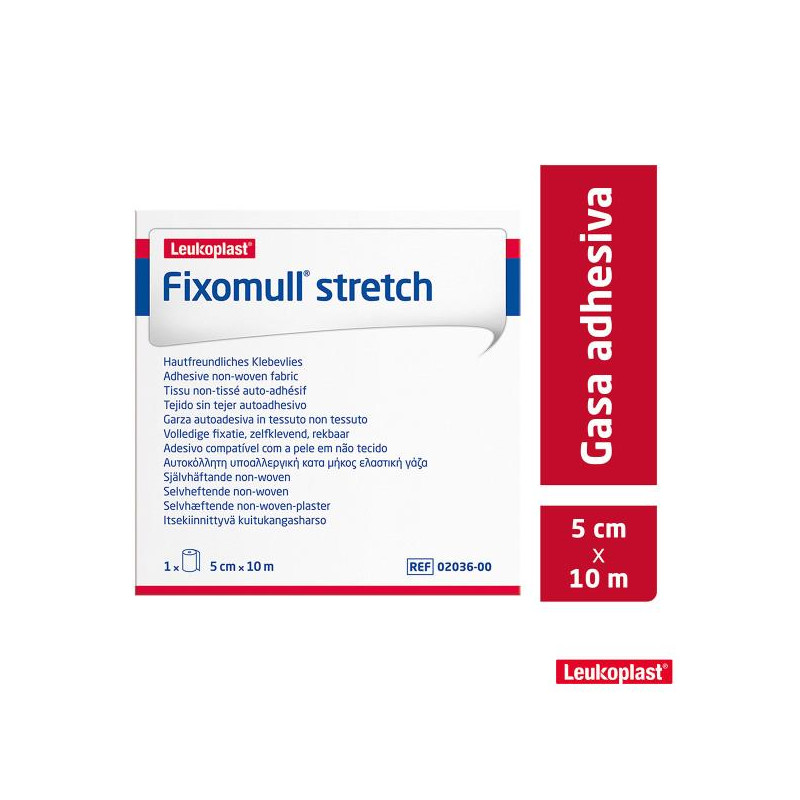FIXOMUL STRETCH 5 CM 10 MTS ESPARADRAPOS FIXOMUL STRETCH 5 CM 10 MTS ESPARADRAPOS