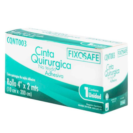 FIXOSAFE CINTA QUIRURGICA ALFA 10CM 2MTS ESPARADRAPOS