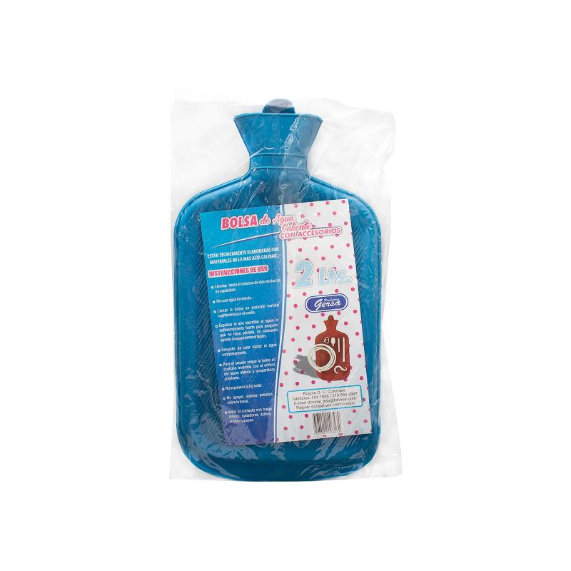 BOLSA D.CRISTAL AGUA CALIENTE C.ACCESORI BOLSAS AGUA