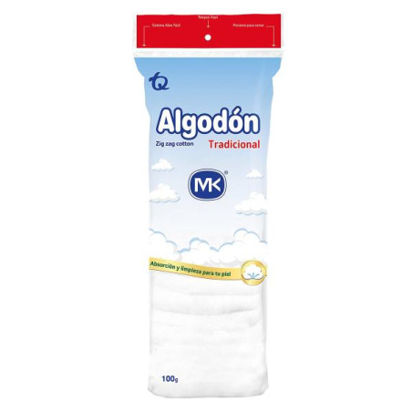 ALGODON ZIG ZAG MK 100 GR ALGODON