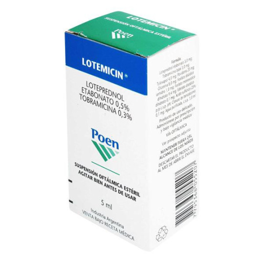 LOTEMICIN GOTAS 5 ML LOTEPREDNOL