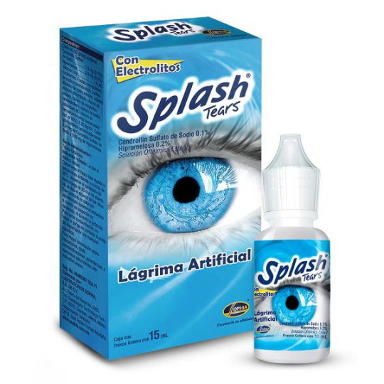 SPLASHTEARS 15 ML (PUMCV) ACIDO CONDRO HIPROMELO