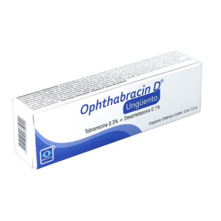 OPHTHABRACIN-D UNGUENTO 3.5 GR