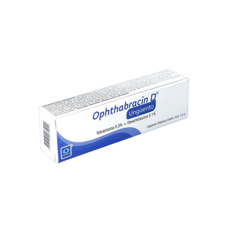 OPHTHABRACIN-D UNGUENTO 3.5 GR