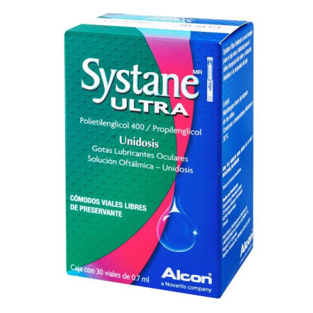 SYSTANE ULTRA UNIDOSIS 30 AMPOLLAS PROPILENGLICOL