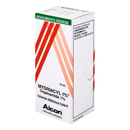 MYDRIACYL 1% GOTAS 15 ML TROPICAMIDA