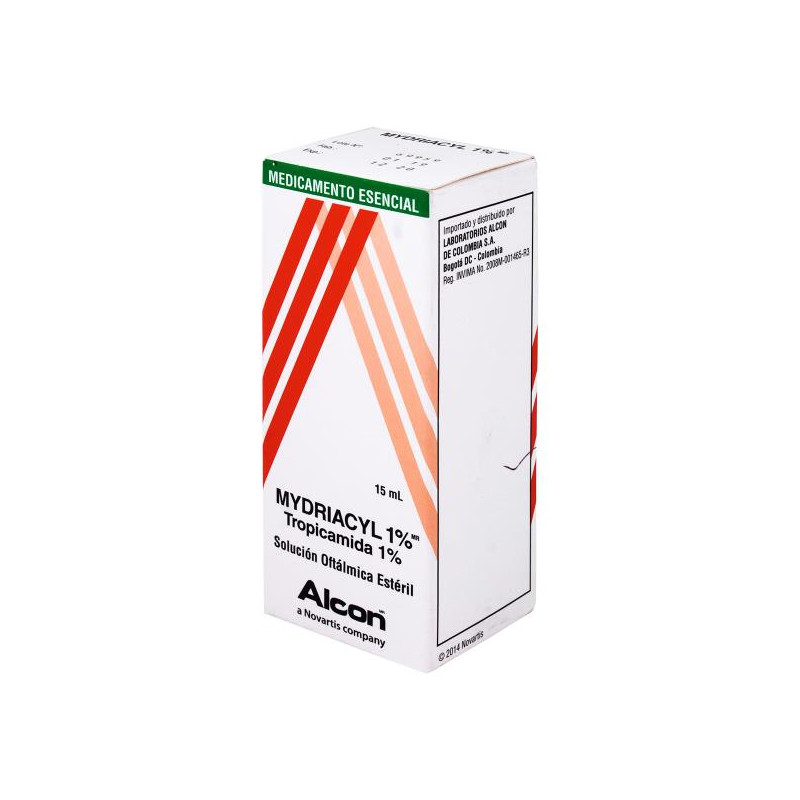MYDRIACYL 1% GOTAS 15 ML TROPICAMIDA