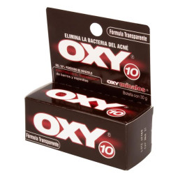 OXY 10 COLOR TRANSPARENTE 30 GR CREMAS