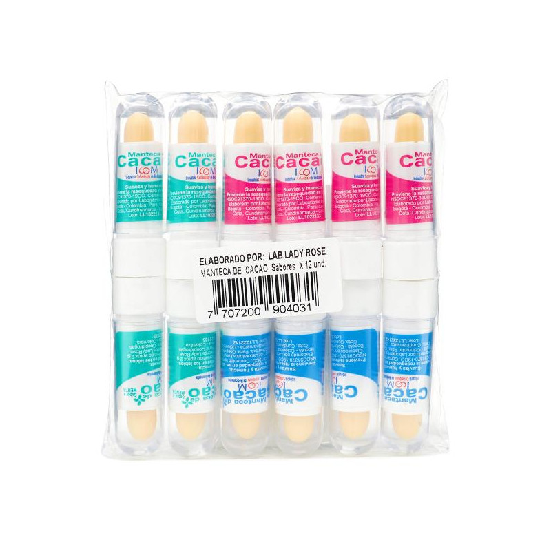 MANTECA DE CACAO ICOM LAB SABORES 12 (P2)
