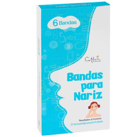 BANDAS PARA NARIZ CETTUA 6 UNIDADES BANDAS