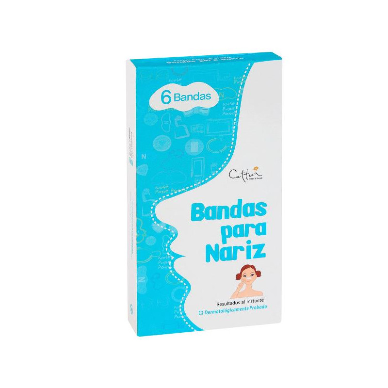 BANDAS PARA NARIZ CETTUA 6 UNIDADES BANDAS