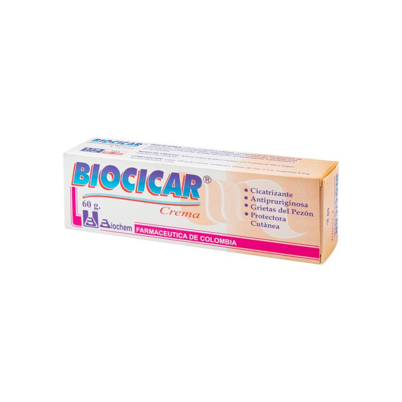 BIOCICAR CREMA 60 GR CALAMINA-OXIDO DE ZINC