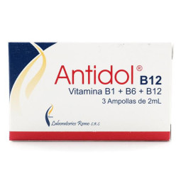 ANTIDOL B 12 X3 AMPOLLAS 2 ML 