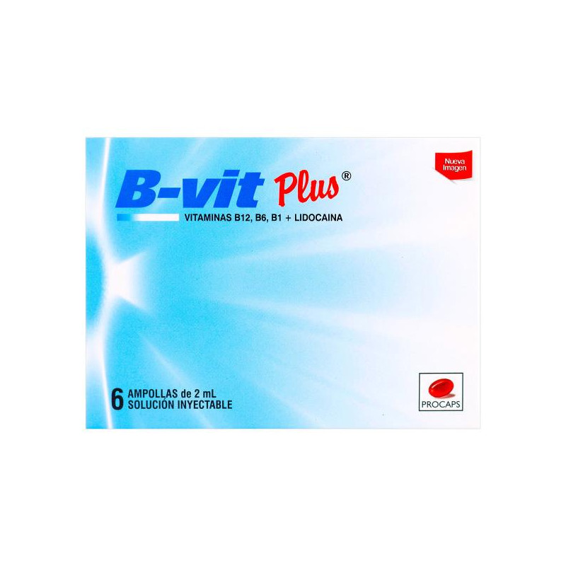 B VIT PLUS AMPO X 6 UND (COMPLEJO B)