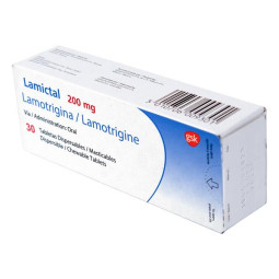LAMICTAL DISPERS.200 MG 30 TBS (E346)(A) LAMOTRIGINA