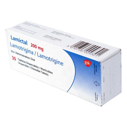 LAMICTAL DISPERS.200 MG 30 TBS (E346)(A) LAMOTRIGINA