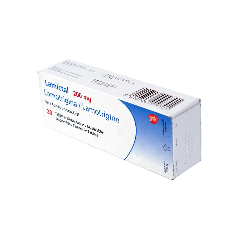 LAMICTAL DISPERS.200 MG 30 TBS (E346)(A) LAMOTRIGINA