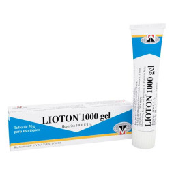 LIOTON 1000 GEL TUBO 50 GR HEPARINA