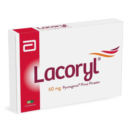 LACORYL 60 MG 14 CAPSULAS (DA)(A)(PB) PYCNOGENOL