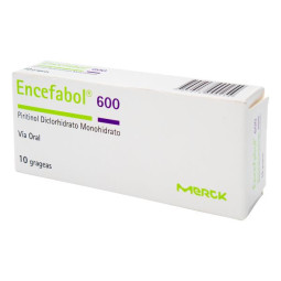ENCEFABOL 600 MG 10 TABLETAS (A) PIRITINOL