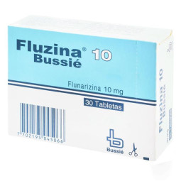 FLUZINA 10 MG 30 TABLETAS (DA) FLUNARIZINA