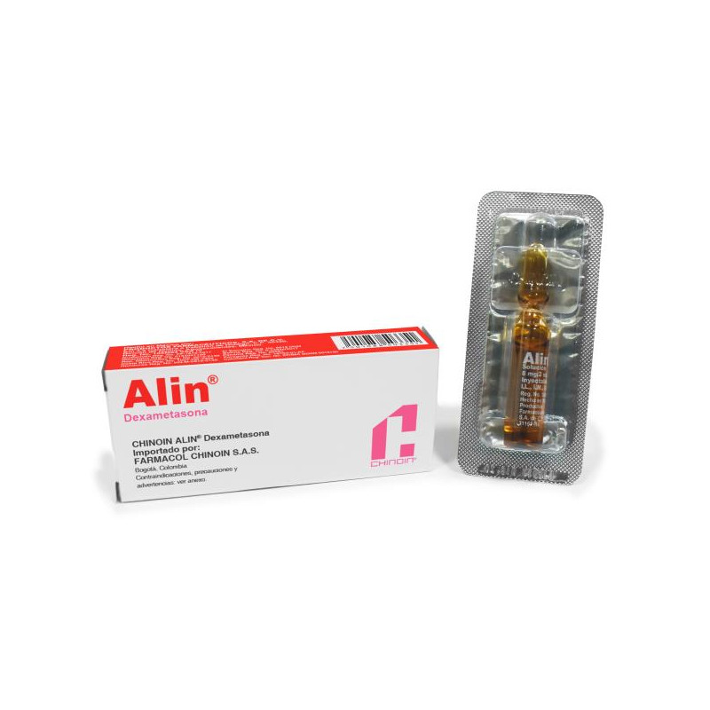 ALIN INYECTABLE 2 ML 1 AMP DEXAMETASONA