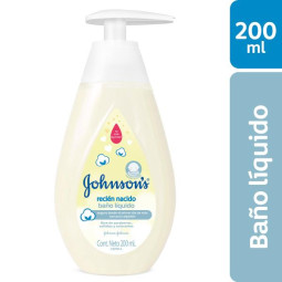 BANO LIQUIDO JOHNSONS RECIEN NACI.200 ML 