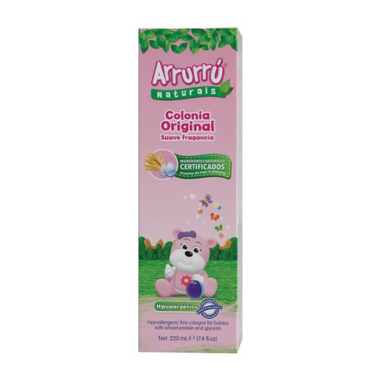 COLONIA ARRURRU NATURALS ROSADA 220 ML COLONIAS