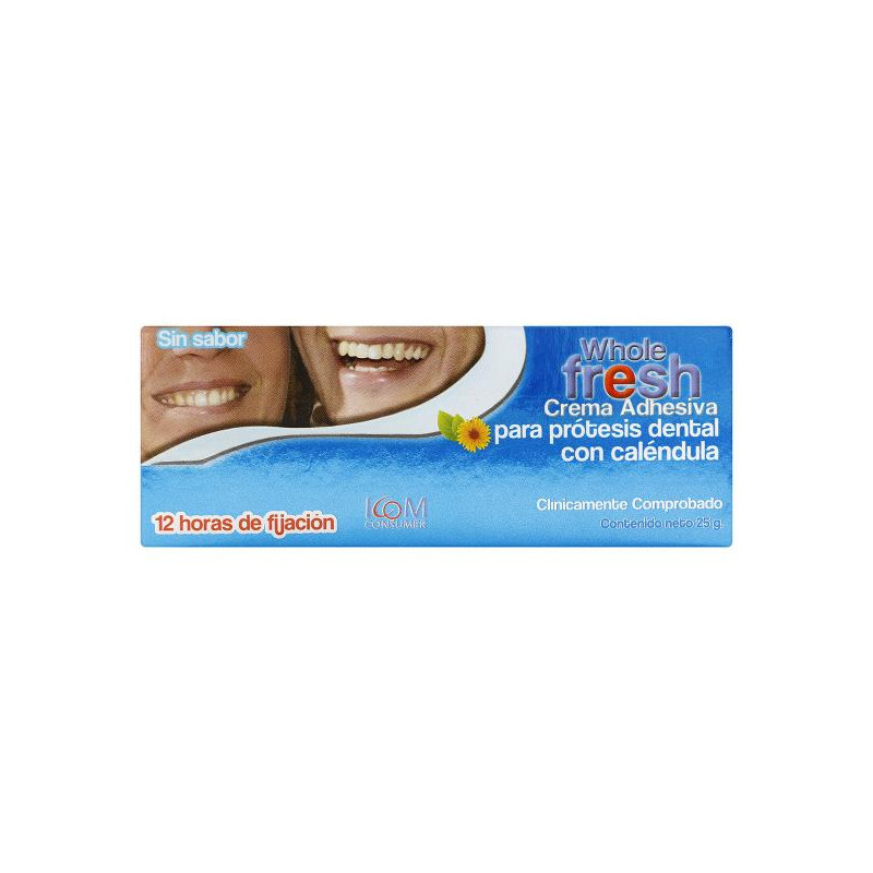CR.ADHESIVA WHOLE FRESH SIN SABOR 25 GR (PUMCV)